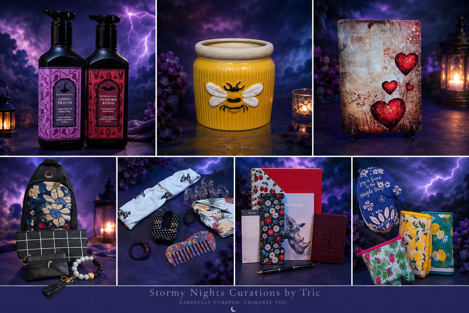 Stormy Nights Curations by Tric  product photo
